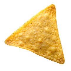 Fototapeta premium corn tortilla chip isolated on transparent background