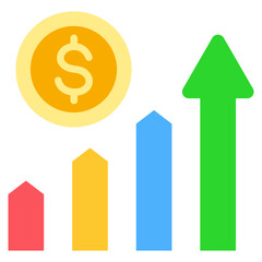 Obraz premium Profit Icon