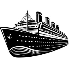 Obraz premium illustration of a ship