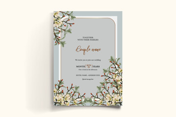 floral bridal shower invitation templates