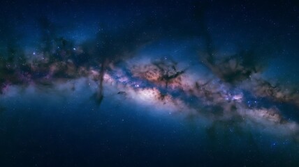 Obraz premium Mesmerizing view of the Milky Way galaxy