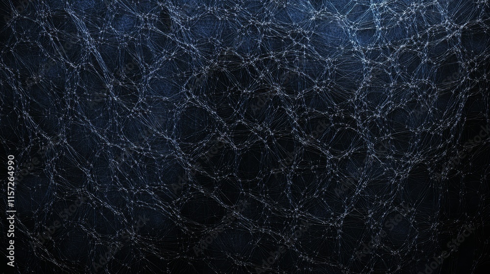 Aufkleber dark textured background with intricate web-like patterns creating depth and visual intrigue in an a