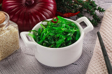 Asian vegan cuisine Chukka salad