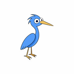 High-Quality Blue Bird Clipart for Custom Designs