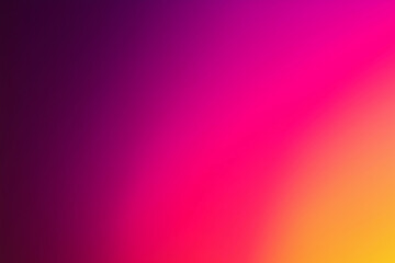 Vibrant neon gradient showcasing a transition from hot pink to bright orange in a modern design