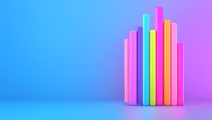 Obraz premium A dense scientific glitch texture with a futuristic blue noise and pixel artifacts.