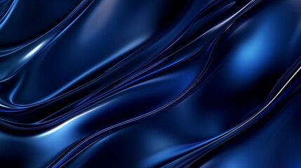 Dark blue shiny abstract background with copy space for design. Long web banner. Website header. Christmas, New Year, birthday, anniversary, holiday, celebration, holiday concept.