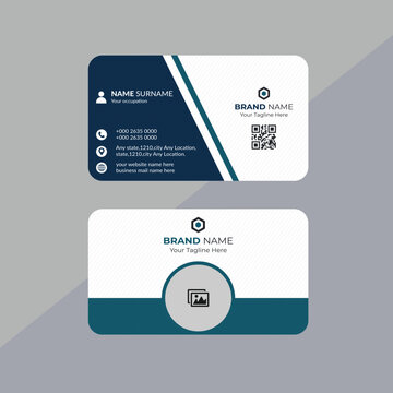 modern business card design template