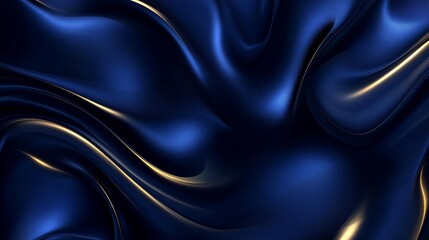 Obraz premium Dark blue shiny abstract background with copy space for design. Long web banner. Website header. Christmas, New Year, birthday, anniversary, holiday, celebration, holiday concept.