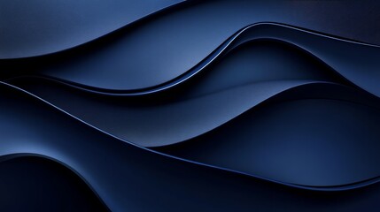 Fototapeta premium Dark blue shiny abstract background with copy space for design. Long web banner. Website header. Christmas, New Year, birthday, anniversary, holiday, celebration, holiday concept.