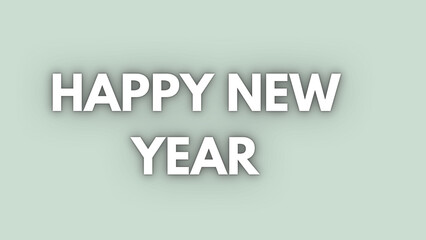 Happy new year letters banner, Happy new yeaR illustration. use forposter, banner, flyer, background