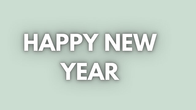 Happy new year letters banner, Happy new yeaR illustration. use forposter, banner, flyer, background