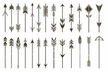 Collection of Unique Arrow Designs in Various Styles and Patterns