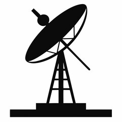 Antenna Line Art Vector Design