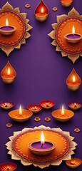 Celebrate Diwali with Vibrant Backgrounds