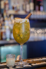 variety of cocktails