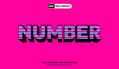 Fototapeta premium Text Effect Design 2025: Modern and Creative Typography
