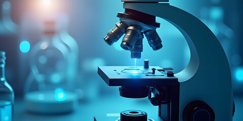 Microscopic exploration: Unveiling scientific mysteries through advanced lens technology.  Precise analysis.