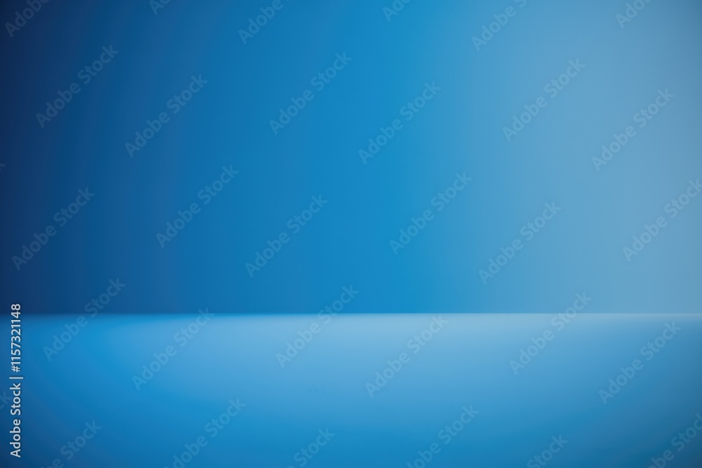Poster simple, solid blue background with a subtle gradient, ideal for minimalist designs.
