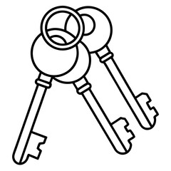 key and lock icon