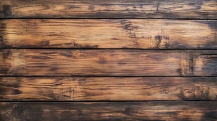 Naklejka premium Wooden planks create a rustic backdrop for various projects