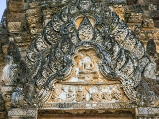 Ruins of Wat Phra Phai Luang temple in Sukhothai, Thailand