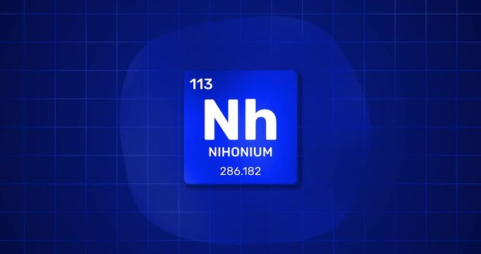 Nihonium chemical element Periodic Table