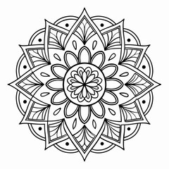 abstract floral ornament