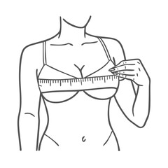 illustration of a person in a swimsuit