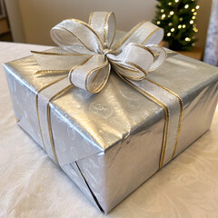 golden gift box