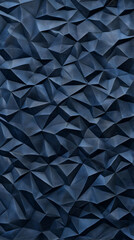 Abstract 3D Blue Geometric Background