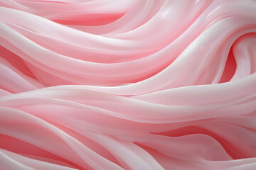 Obraz premium Pink Abstract 3D Background Waves