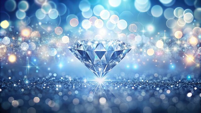 Abstract elegant diamond bokeh background, sparkling, trendy, abstract, luxury, elegant, diamonds, shiny, glitter, backdrop