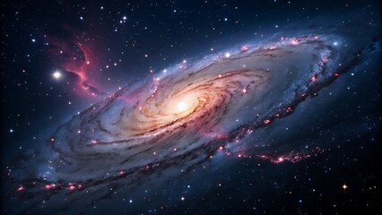 Astronomical galaxy star telescopic clear close image