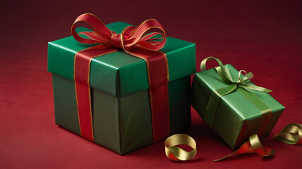 Fototapeta premium gift box with ribbon