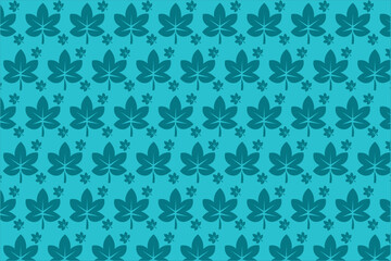 Leaf Pattern simple and minimalist style
