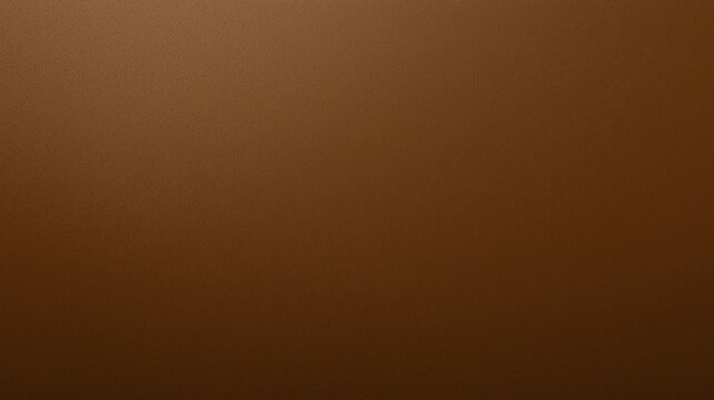 top view on solid coffee brown color paper sheet flat surface, texture background   