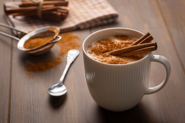 Turkish hot drink; Sahlep or salep