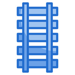 Train Tracks Icon For Design Element