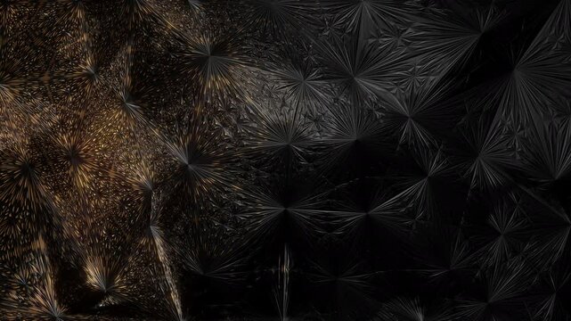 Abstract Gold Geometry Background Loop