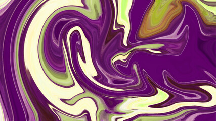 Abstract colorful gradient swirl wave background. Luxurious flow liquid lines design element. Abstract modern gray background with flowing neon bright fluid lines marble pattern.