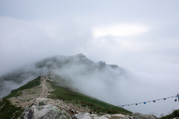 Zakopane, Tatra mountains in the fog