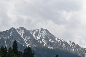Obraz premium Mountain view of kashmir 