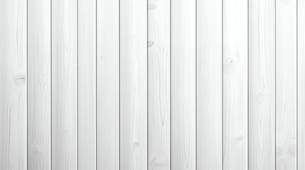 Minimalist white wooden panel wall, showcasing clean lines and a smooth texture, perfect for backgrounds or interior design inspiration.