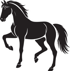 Horse vector silhouette