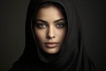 Naklejka premium Exploring shades enhancing depth and volume in images with black and white hues