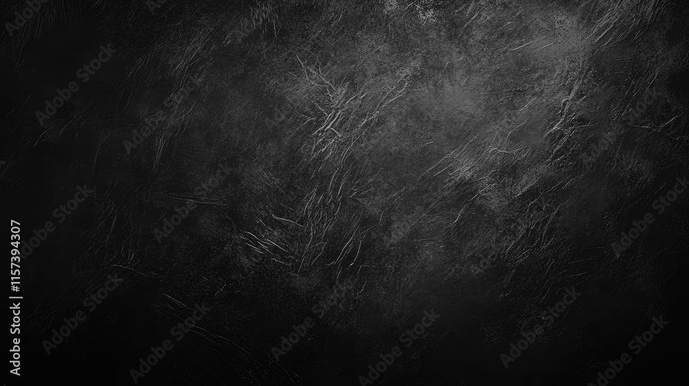 Poster Textured black background with subtle patterns for minimalist design and artistic applications in digital and print media.