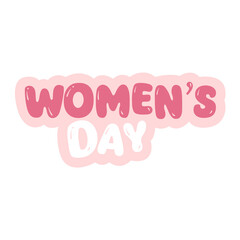women's day quotes women support women vibes in pink typography cute motivation lettering calligraphy
