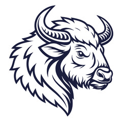 Buffalo Logo Vector Art, Icons, and Graphics.