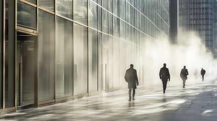 Fog in the City Photos